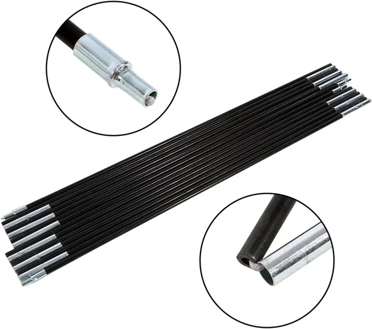 Replacement Pole for10x7ft Golf Net – 0.40" Diameter